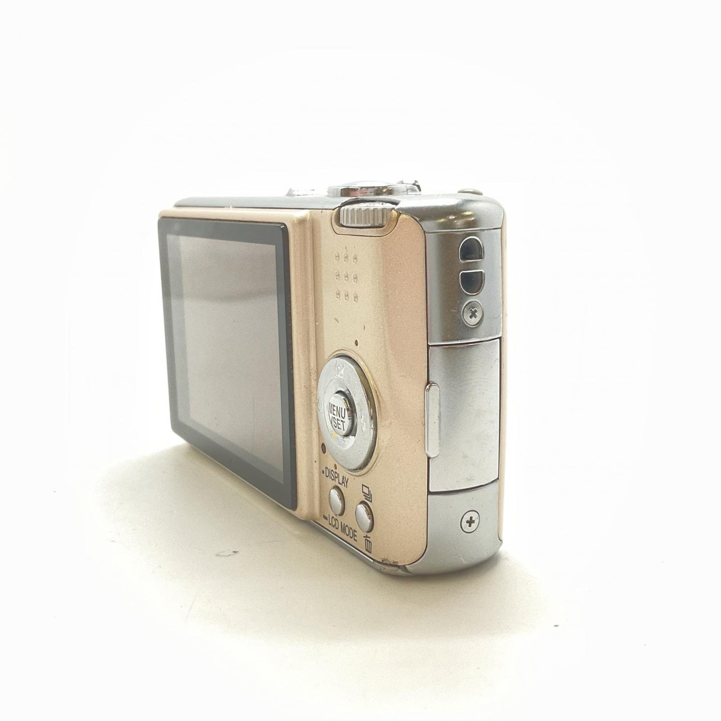 【全額返金保証】【最速発送】Panasonic コンパクトデジタルカメラ LUMIX DMC-FX07 動作確認済