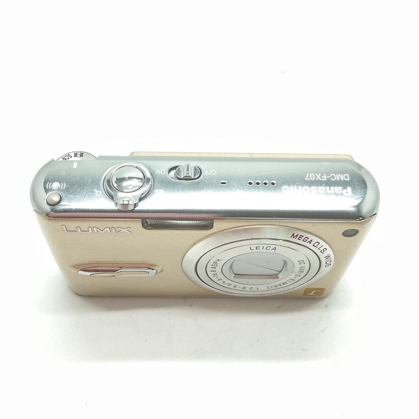 【全額返金保証】【最速発送】Panasonic コンパクトデジタルカメラ LUMIX DMC-FX07 動作確認済