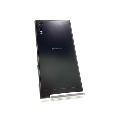 【全額返金保証】【最速発送】Sony Xperia XZ 32GB ネラルブラック docomo SO-01J 白ロム 動作確認済