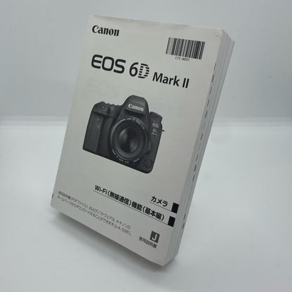 【全額返金保証】【最速発送】Canon デジタル一眼 EOS 6D Mark II ボディ ブラック 美品 動作確認済