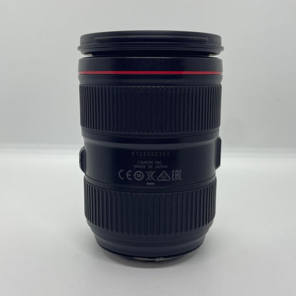 【全額返金保証】【最速発送】Canon EF24-105mm F4L IS II USM 動作確認済