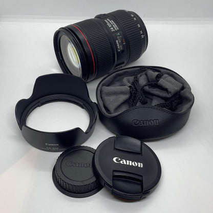 【全額返金保証】【最速発送】Canon EF24-105mm F4L IS II USM 動作確認済
