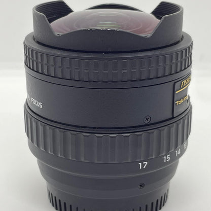 【全額返金保証】【最速発送】Tokina AT-X 107 DX Fish Eye 10-17mm F3.5-4.5 (ﾆｺﾝ用) 動作確認済