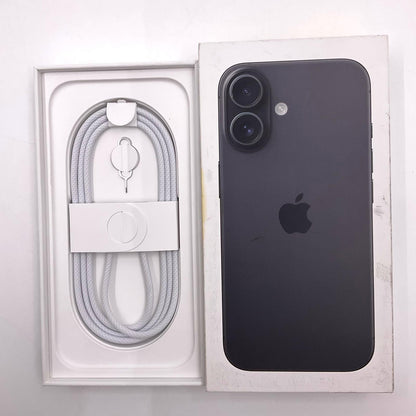 【全額返金保証】【最速発送】Apple iPhone iPhone 16 128GB ブラック docomo SIMフリー 白ロム 超美品 動作確認済 100%
