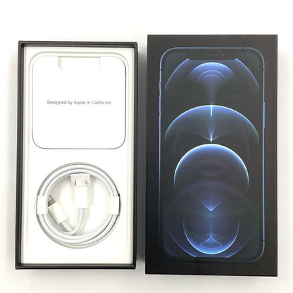 【全額返金保証】【最速発送】Apple iPhone iPhone 12 Pro 256GB パシフィックブルー au 白ロム 動作確認済 82%