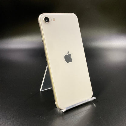【全額返金保証】【最速発送】Apple iPhone iPhone SE（第3世代） 64GB スターライト 楽天モバイル 白ロム 動作確認済 76%