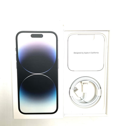 【全額返金保証】【最速発送】Apple iPhone iPhone 14 Pro 256GB スペースブラック au 白ロム 動作確認済 76%