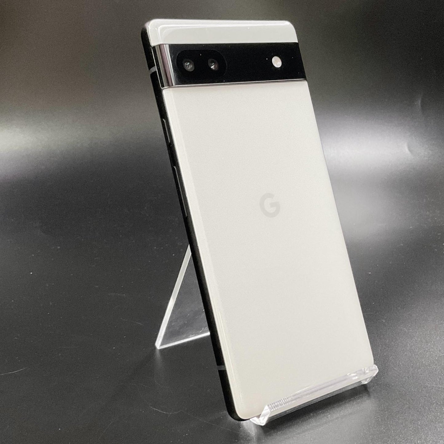 【全額返金保証】【最速発送】Google Pixel 6a 128GB Chalk au GB17L 白ロム 動作確認済