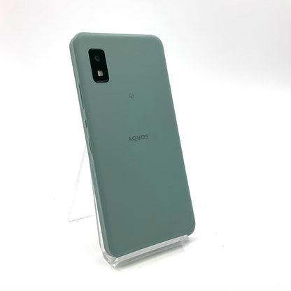 【全額返金保証】【最速発送】SHARP AQUOS wish2 オリーブグリーン Softbank A204SH 白ロム 動作確認済