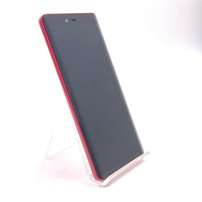 【全額返金保証】【最速発送】楽天モバイル Rakuten Hand 5G 128GB クリムゾンレッド P780 白ロム 美品 動作確認済