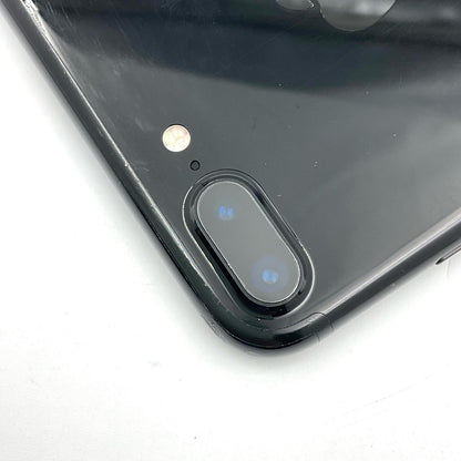 【全額返金保証】【最速発送】Apple iPhone iPhone 7 Plus 128GB ジェットブラック SIMフリー 白ロム 動作確認済 85%