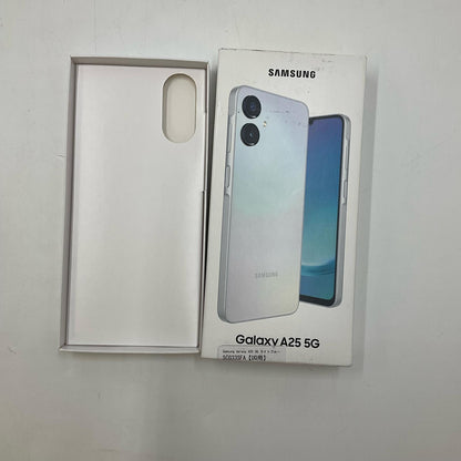 【全額返金保証】【最速発送】SAMSUNG Galaxy A25 5G 64GB ライトブルー au SCG33 白ロム 超美品 動作確認済