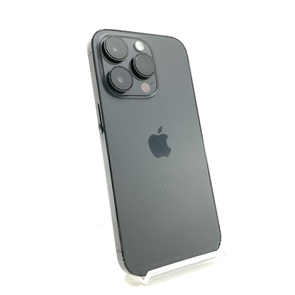 【全額返金保証】【最速発送】Apple iPhone iPhone 14 Pro 256GB スペースブラック au 動作確認済 76%