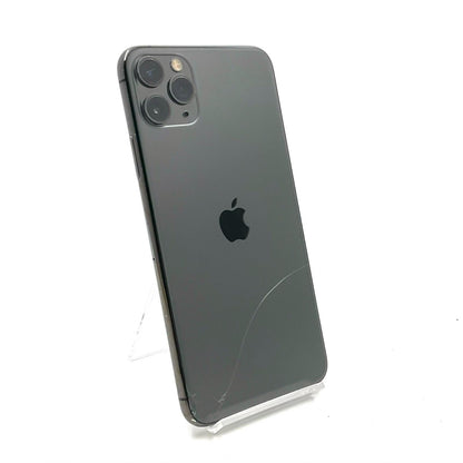 【最速発送】Apple iPhone iPhone 11 Pro Max 256GB スペースグレイ docomo 白ロム【難有】 75%