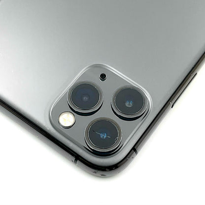 【最速発送】Apple iPhone iPhone 11 Pro Max 256GB スペースグレイ docomo 白ロム【難有】 75%