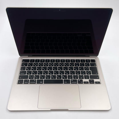 【全額返金保証】【最速発送】Apple MacBook Air 13インチ 2022 Apple M2 8GB SSD 256GB スターライト 100% 動作確認済