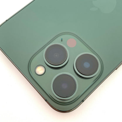【全額返金保証】【最速発送】Apple iPhone iPhone 13 Pro 256GB アルパイングリーン docomo 白ロム 美品 動作確認済 100%