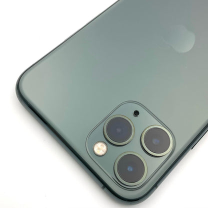 【全額返金保証】【最速発送】Apple iPhone iPhone 11 Pro 256GB ミッドナイトグリーン Softbank 白ロム 動作確認済 68%
