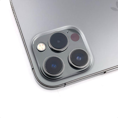 【全額返金保証】【最速発送】Apple iPhone iPhone 12 Pro Max 256GB グラファイト au 白ロム 動作確認済 77%