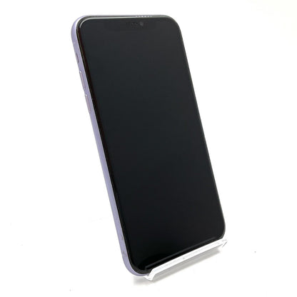 【全額返金保証】【最速発送】Apple iPhone iPhone 11 64GB パープル Softbank 白ロム 動作確認済 72%