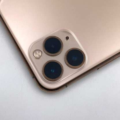 【全額返金保証】【最速発送】Apple iPhone iPhone 11 Pro 256GB ゴールド au 白ロム 動作確認済 73%