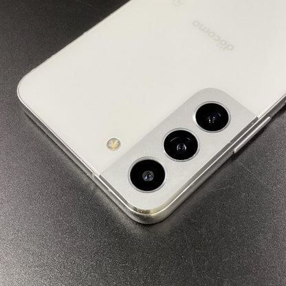 【全額返金保証】【最速発送】SAMSUNG Galaxy S22 256GB ファントムホワイト docomo SC-51C 動作確認済