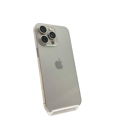 【全額返金保証】【最速発送】Apple iPhone iPhone 15 Pro Max 256GB ナチュラルチタニウム SIMフリー 動作確認済 84%
