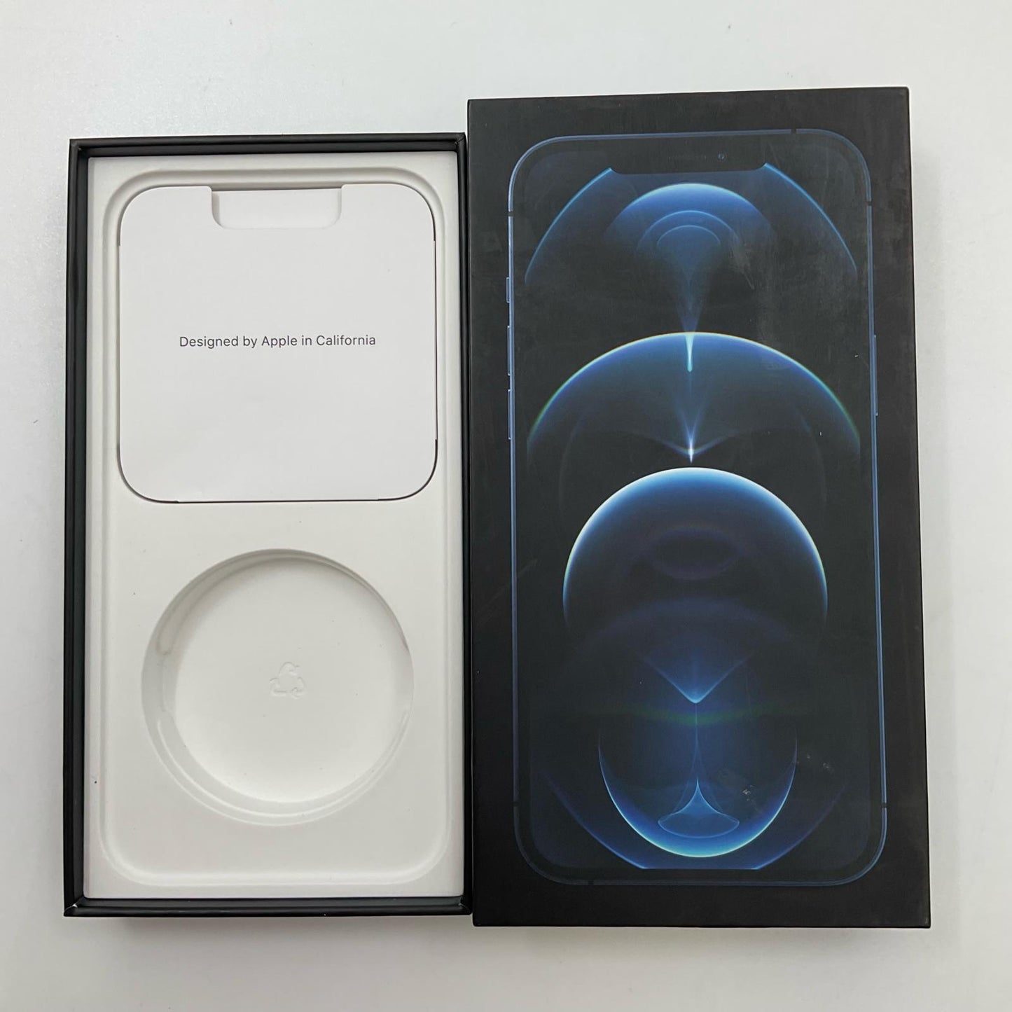 【全額返金保証】【最速発送】Apple iPhone iPhone 12 Pro Max 256GB パシフィックブルー Softbank SIMフリー 白ロム 動作確認済 78%