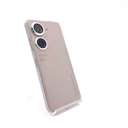 【全額返金保証】【最速発送】ASUS Zenfone 9 128GB Moonlight White SIMフリー ASUSU AL2202 白ロム 動作確認済