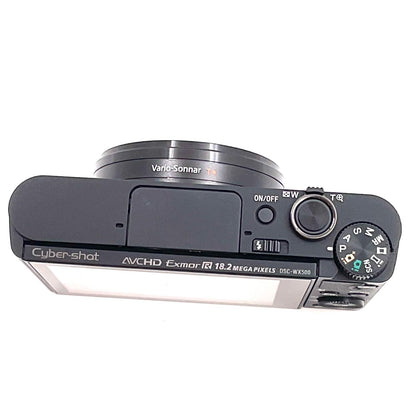 【全額返金保証】【最速発送】Sony コンパクトデジタルカメラ サイバーショット DSC-WX500 [ブラック] 美品 動作確認済