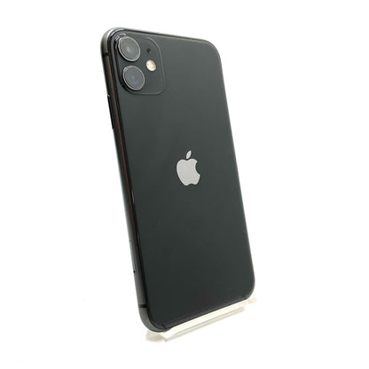 【全額返金保証】【最速発送】Apple iPhone iPhone 11 128GB ブラック Softbank SIMフリー 動作確認済 80%