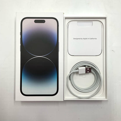 【全額返金保証】【最速発送】Apple iPhone iPhone 14 Pro 128GB スペースブラック SIMフリー 白ロム 動作確認済 83%