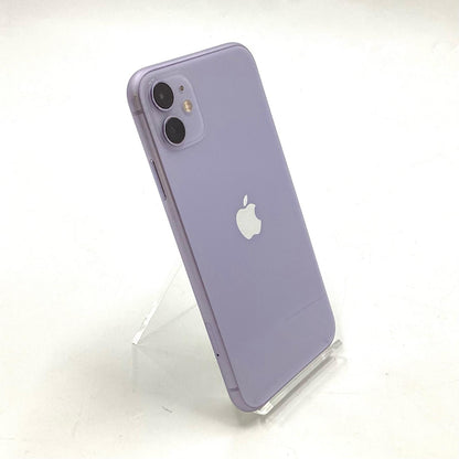 【全額返金保証】【最速発送】Apple iPhone iPhone 11 64GB パープル au SIMフリー 白ロム 動作確認済 76%