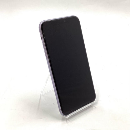 【全額返金保証】【最速発送】Apple iPhone iPhone 11 64GB パープル au SIMフリー 白ロム 動作確認済 76%