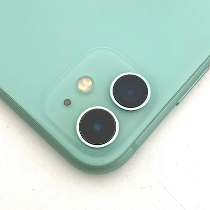 【全額返金保証】【最速発送】Apple iPhone iPhone 11 128GB グリーン docomo SIMフリー 白ロム 動作確認済 80%