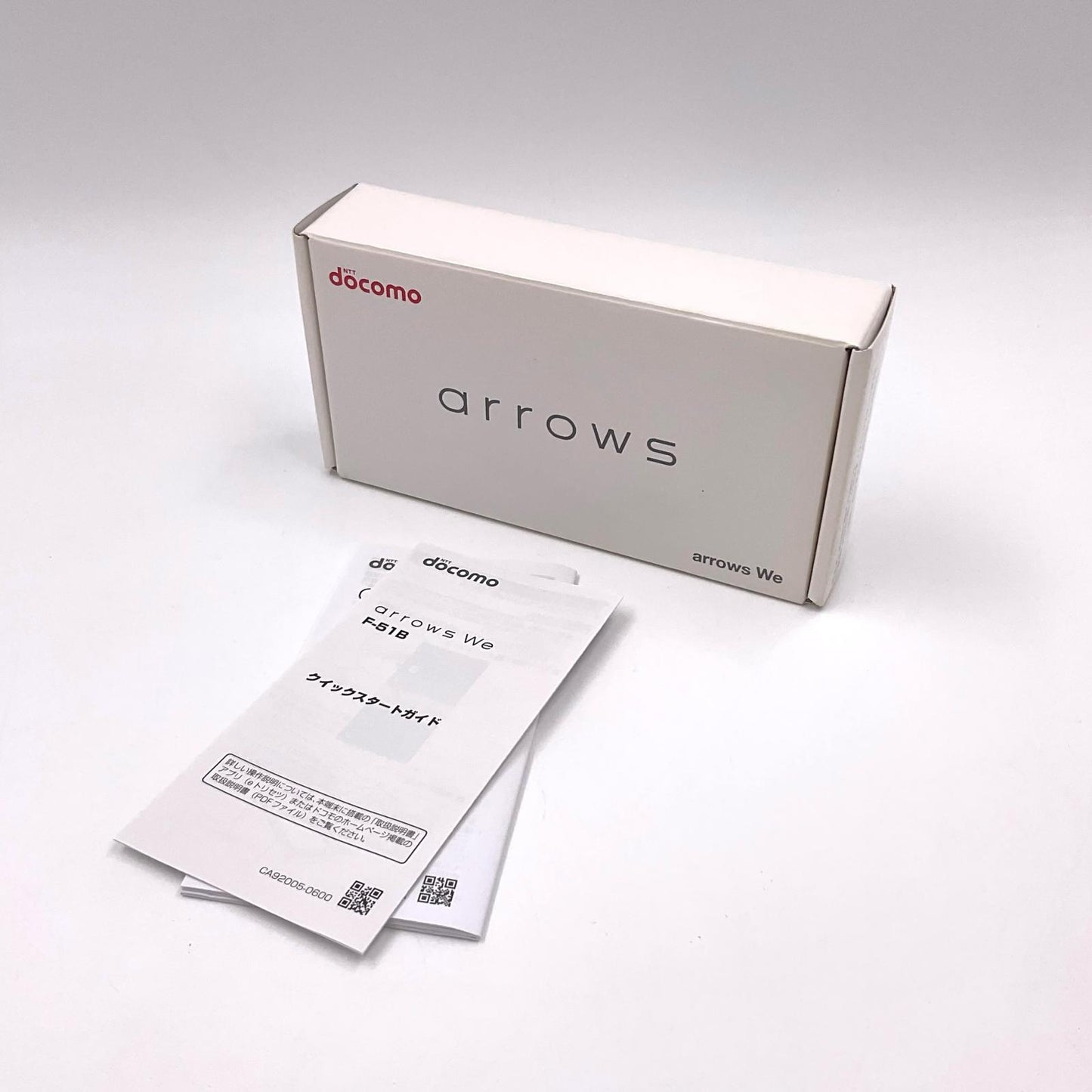 【全額返金保証】【最速発送】富士通 arrows We 64GB ネイビー docomo SIMフリー F-51B 白ロム 動作確認済