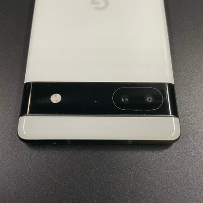 【全額返金保証】【最速発送】Google Pixel 6a 128GB チョーク au SIMフリー GB17L 白ロム 動作確認済