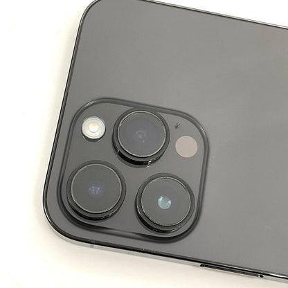 【全額返金保証】【最速発送】Apple iPhone iPhone 14 Pro Max 128GB スペースブラック au 動作確認済 80%