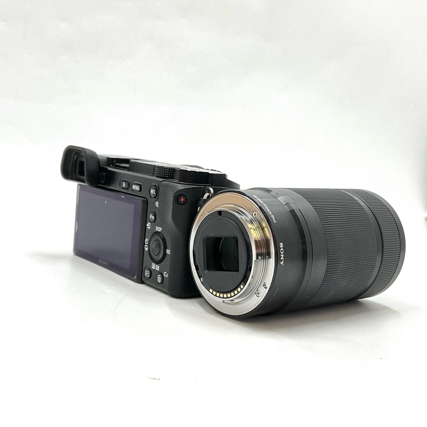 【全額返金保証】【最速発送】Sony デジタル一眼 α6100 ILCE-6100Y ダブルズームレンズキット ブラック 動作確認済
