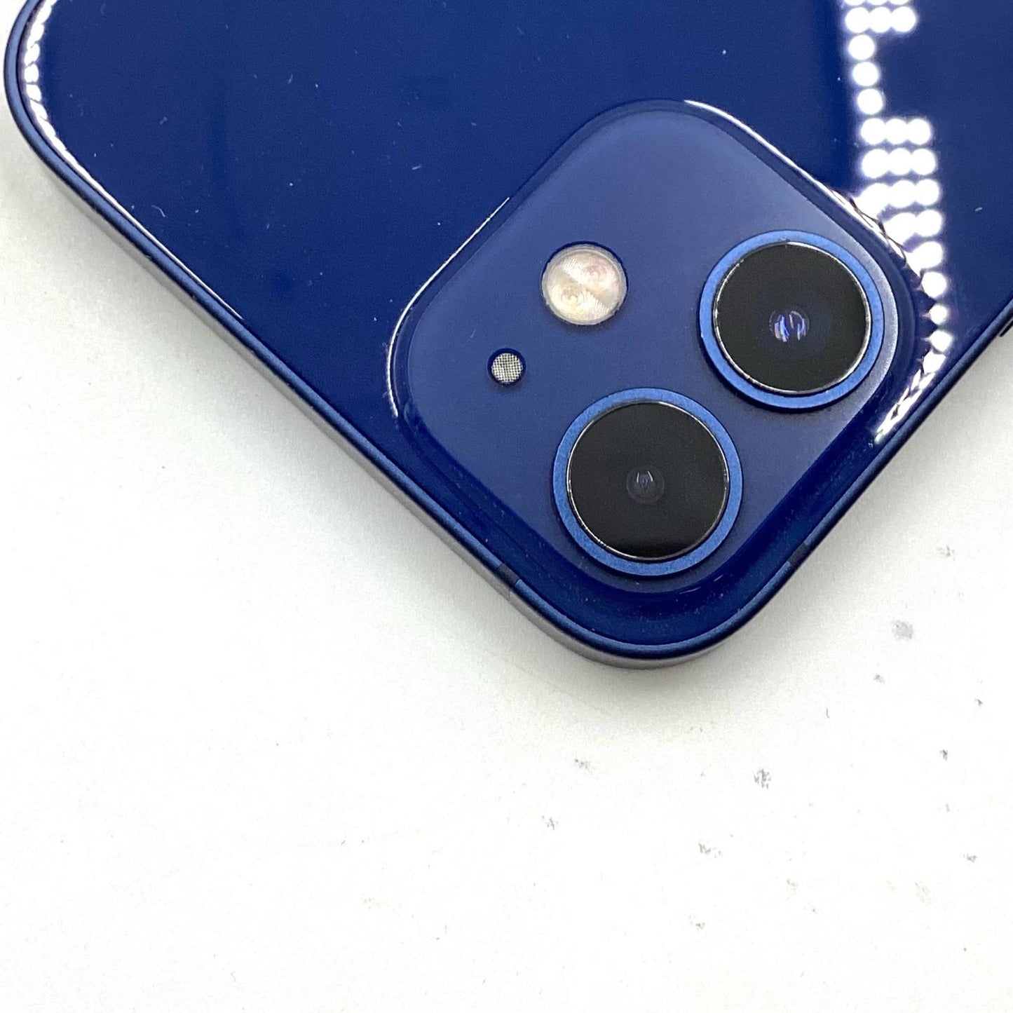 【全額返金保証】【最速発送】Apple iPhone iPhone 12 mini 64GB ブルー Softbank SIMフリー 白ロム 動作確認済 78%