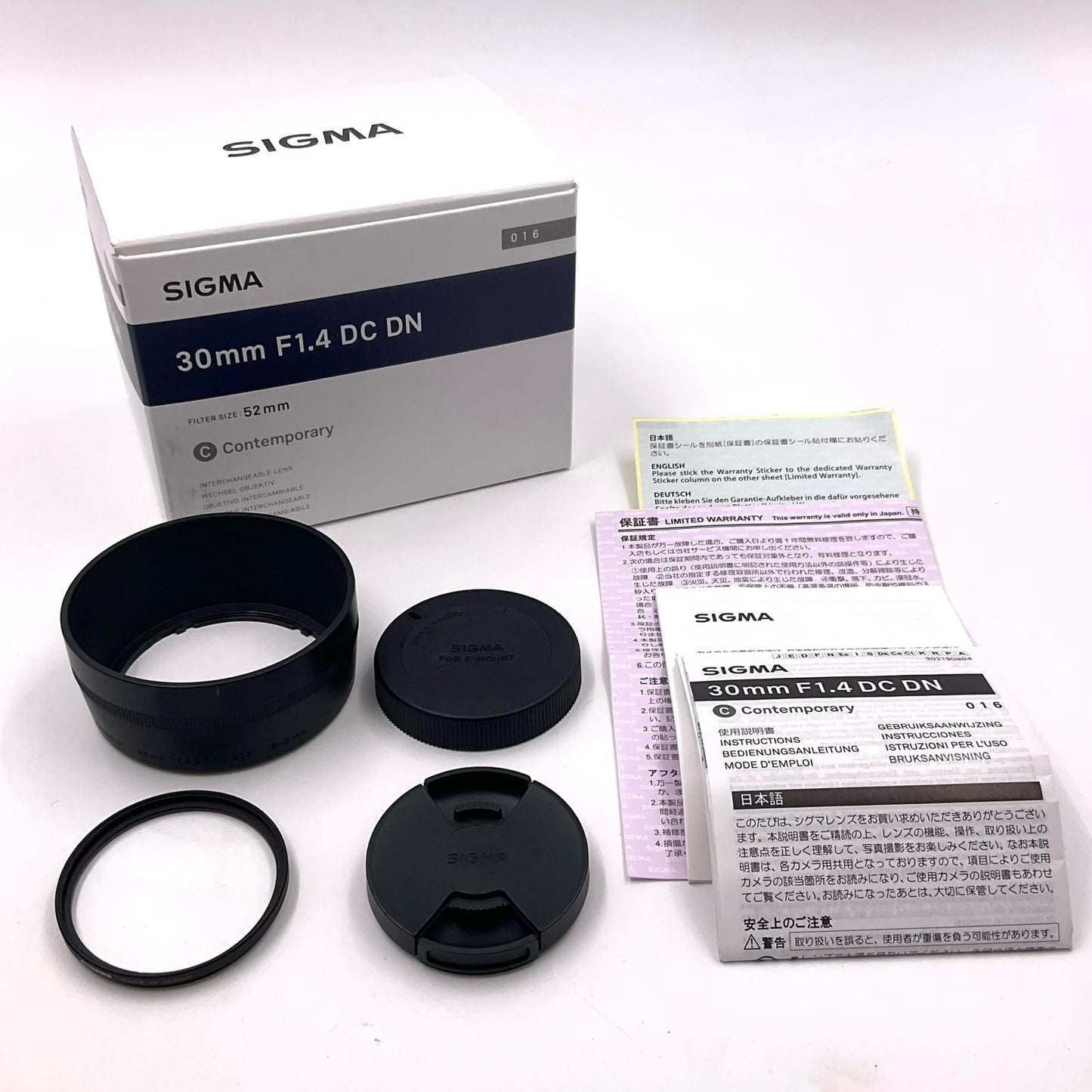 【全額返金保証】【最速発送】SIGMA 30mm F1.4 DC DN [ソニー用] 動作確認済