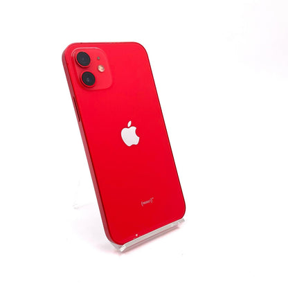 【全額返金保証】【最速発送】Apple iPhone iPhone 12 128GB レッド au SIMフリー 白ロム 動作確認済 78%