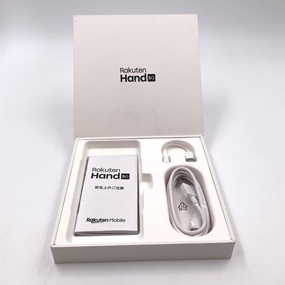 【全額返金保証】【最速発送】楽天モバイル Rakuten Hand 5G 128GB ブラック 楽天モバイル P780 白ロム 超美品 動作確認済