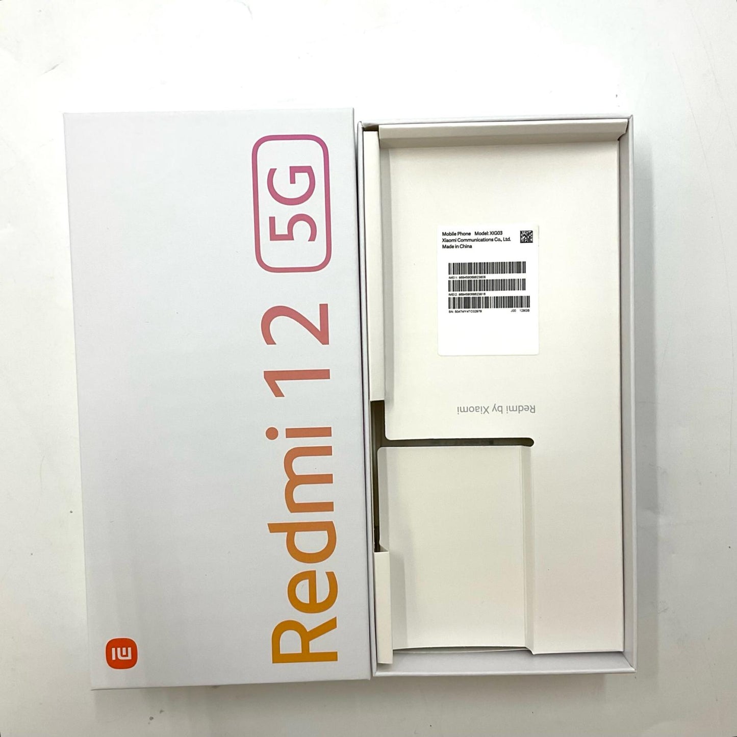【全額返金保証】【最速発送】Xiaomi Redmi 12 5G 128GB ポーラーシルバー au SIMフリー XIG03SSA 白ロム 動作確認済
