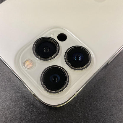 【全額返金保証】【最速発送】Apple iPhone iPhone 13 Pro Max 256GB シルバー Softbank SIMフリー 動作確認済 84%