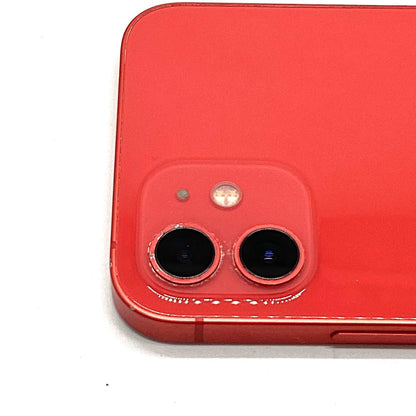 【全額返金保証】【最速発送】Apple iPhone iPhone 12 64GB (PRODUCT)RED docomo SIMフリー 白ロム 動作確認済 76%