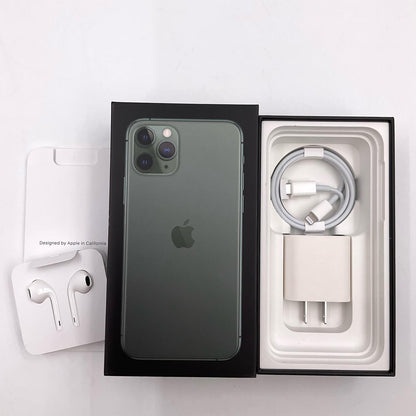 【全額返金保証】【最速発送】Apple iPhone iPhone 11 Pro 512GB ミッドナイトグリーン Softbank 白ロム 動作確認済 81%