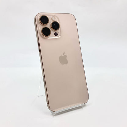 【全額返金保証】【最速発送】Apple iPhone iPhone 16 Pro Max 512GB デザートチタニウム SIMフリー 白ロム 美品 動作確認済 100%