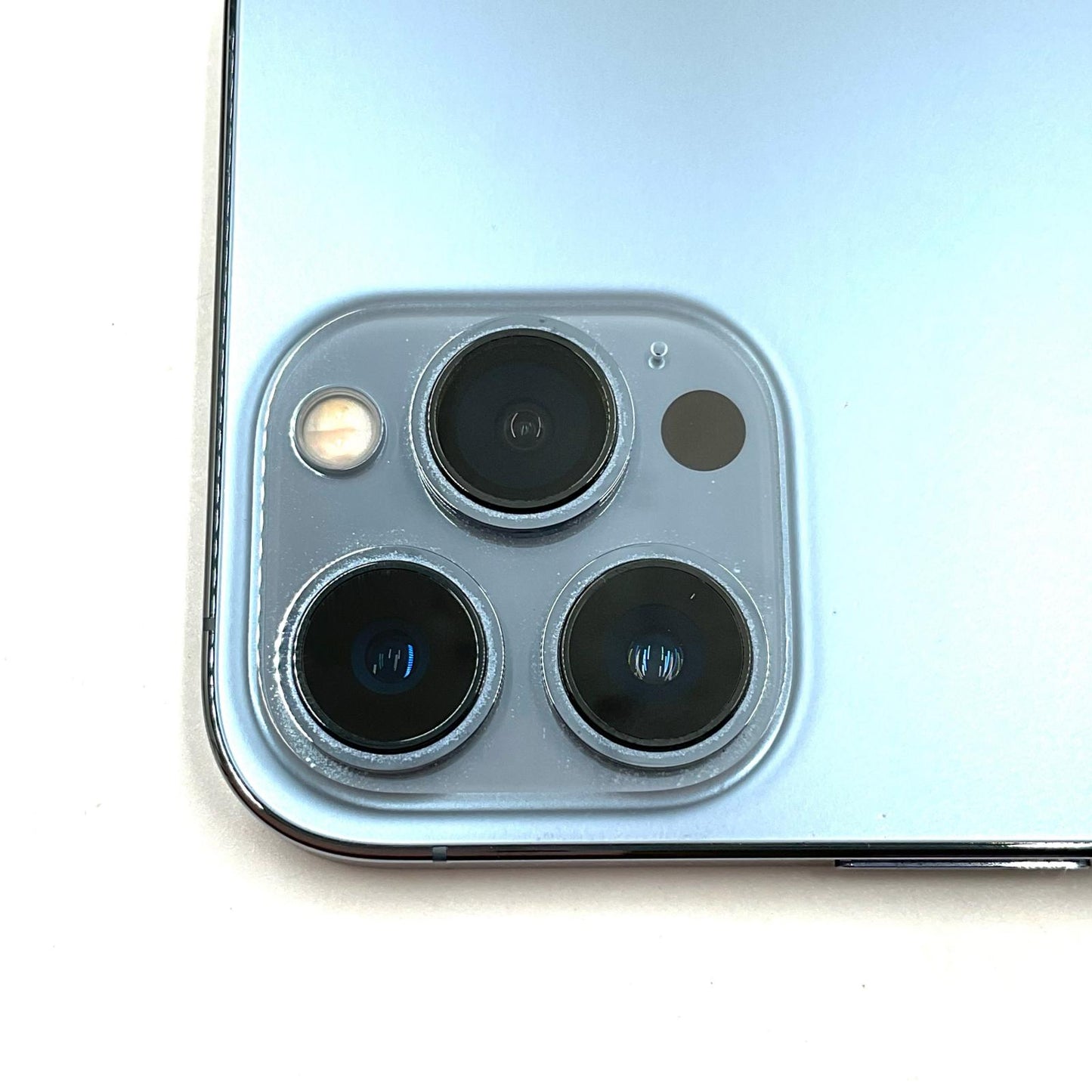 【全額返金保証】【最速発送】Apple iPhone iPhone 13 Pro Max 128GB シエラブルー docomo 白ロム 動作確認済 83%