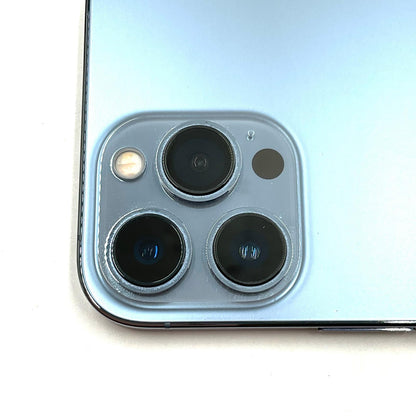 【全額返金保証】【最速発送】Apple iPhone iPhone 13 Pro Max 128GB シエラブルー docomo 白ロム 動作確認済 83%